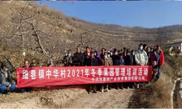 市产投集团在静宁帮扶村开展冬季果园管理培训(图6) 市产投集团在静宁帮扶村开展冬季果园管理培训(图6)